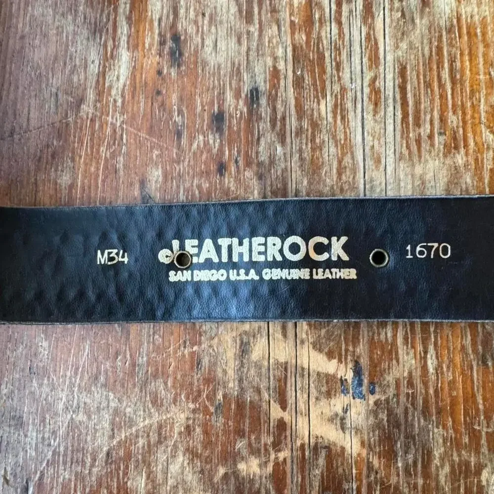 Black coin belt vintage 90s
